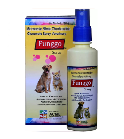 Funggo Spray For Dogs - Cats 100 Ml