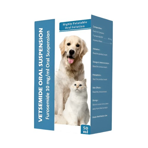 Vetsemide Oral Furosemide Suspension 10mg/ml