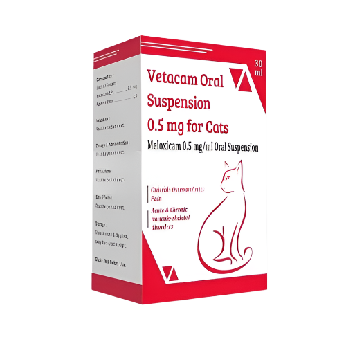 Vetacam for Cats Meloxicam Oral 0.5mg/mL