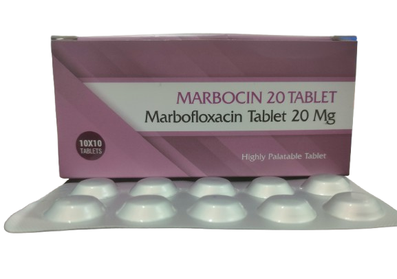 Marbofloxacin Tablet 20 mg 100 Tab
